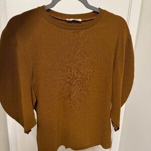 Zara Barrel Sleeve Top Size - S